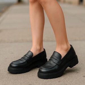 Vagabond Black Loafers